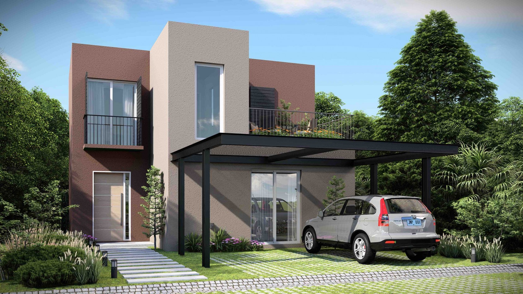 ONE Dakota Housing salida a Carlos Paz antes del peaje casas de 3 dormitorios a estrenar seguridad 24hs cochera cubierta doble con amenities. FINANCIACION