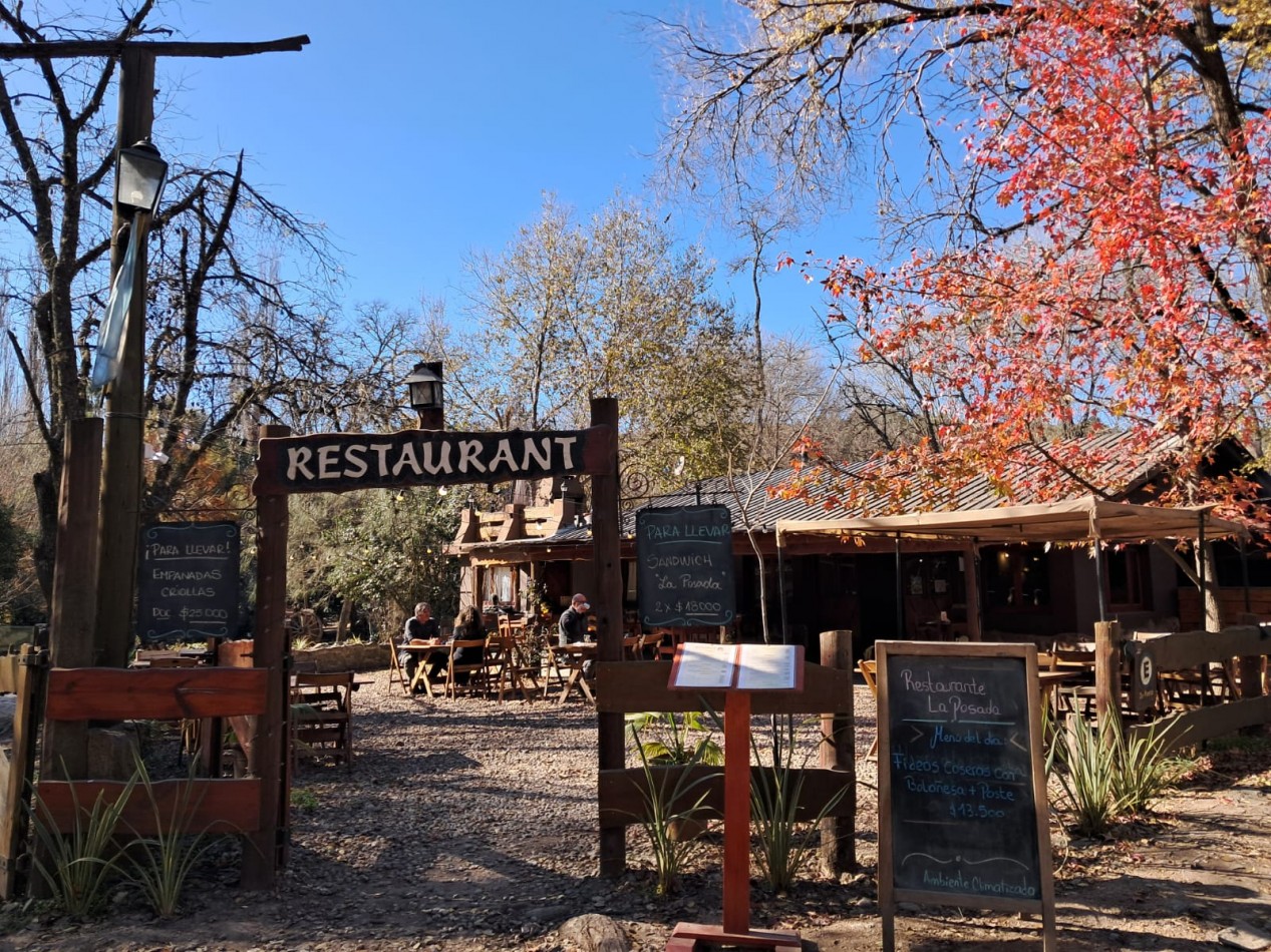 El Durazno (Cba) Complejo Turistico Que Forma El Centro del Pueblo y Costa Al Rio